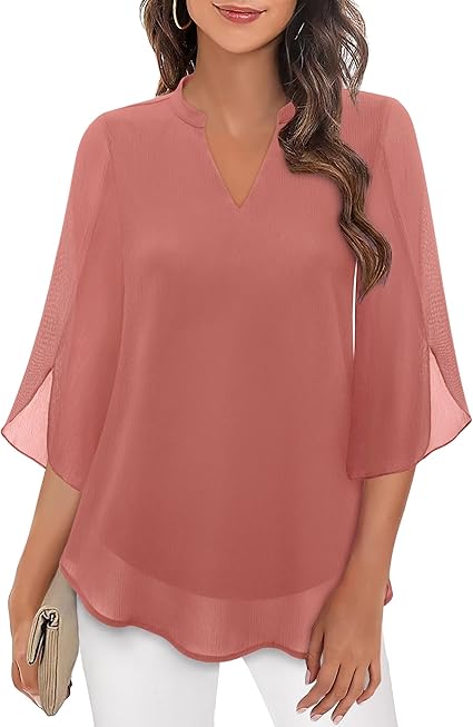 Océane™ | Blouse Légère et Élégante