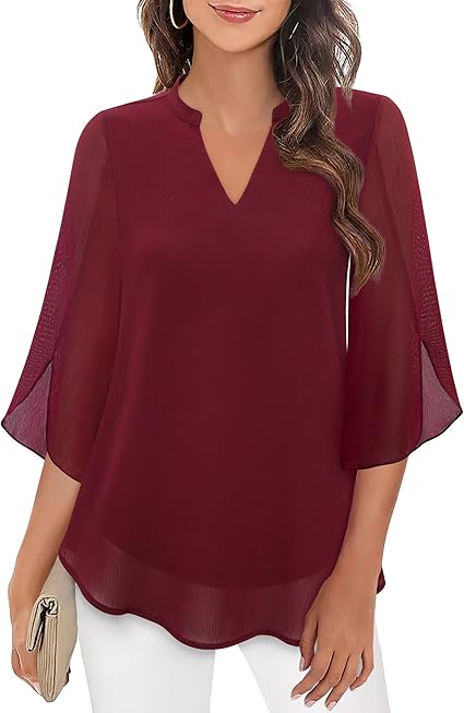 Océane™ | Blouse Légère et Élégante