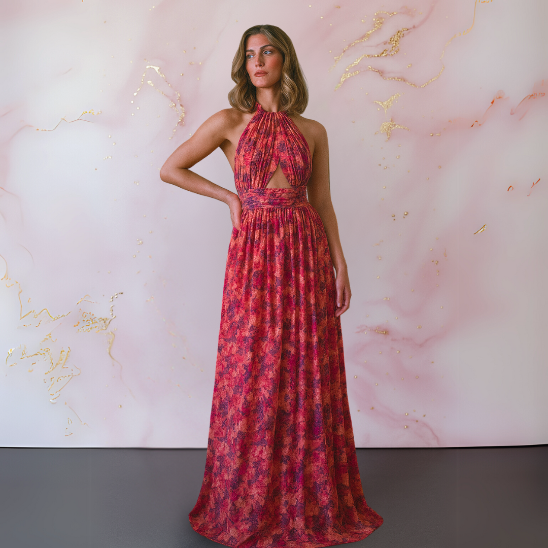 Camille™ | Élégance naturelle Robe Longue Femme