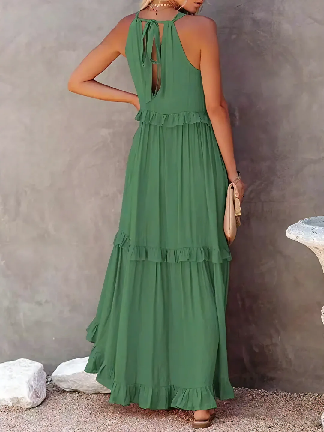 Elira™ | Élégance légère Robe Longue Fleurie