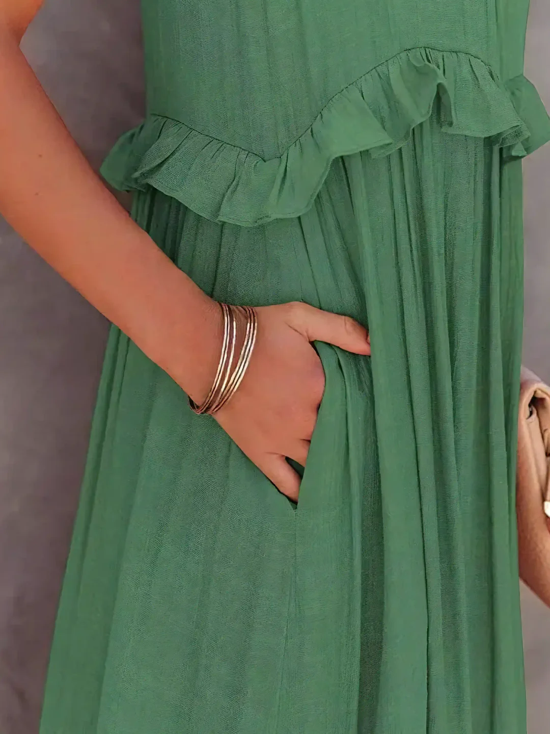 Elira™ | Élégance légère Robe Longue Fleurie