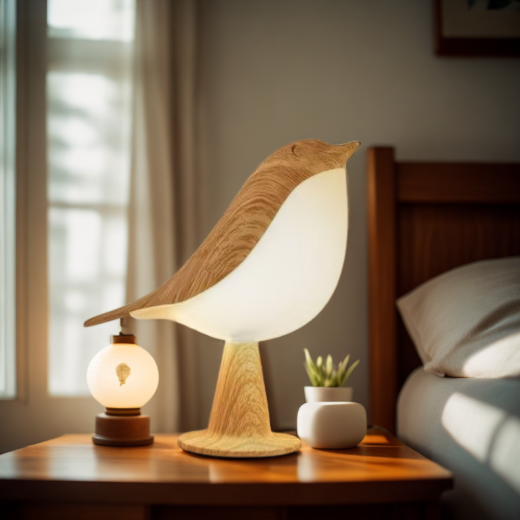 LumiPlume™ | Lampe Oiseau Ambiance Chaleureuse