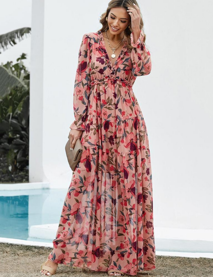 Léana™ | Robe Longue Féminine