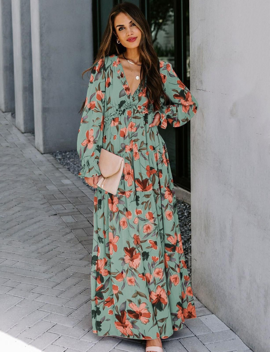 Léana™ | Robe Longue Féminine