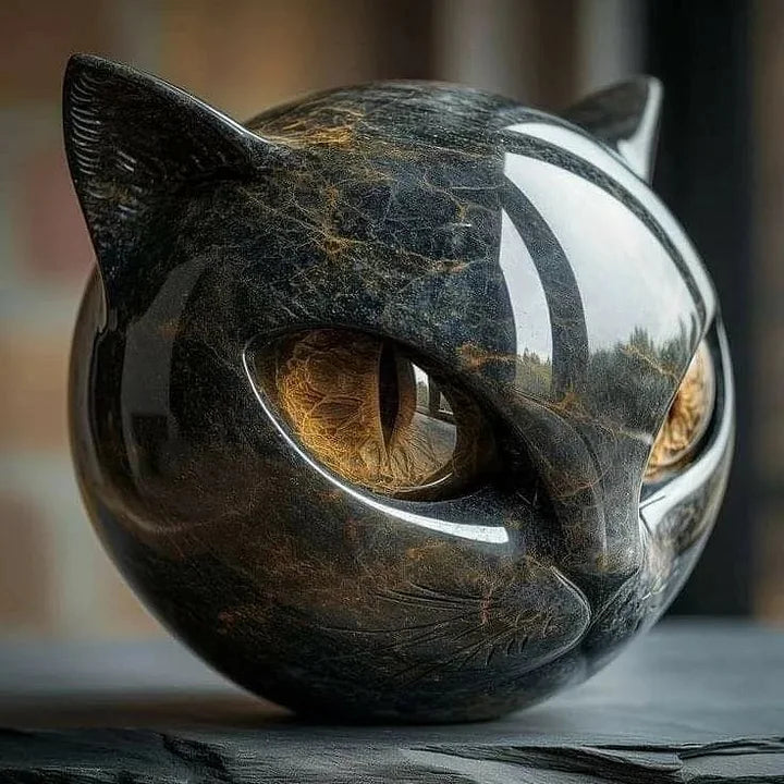 Kitty™ | Élégance contemporaine Statue Décoration
