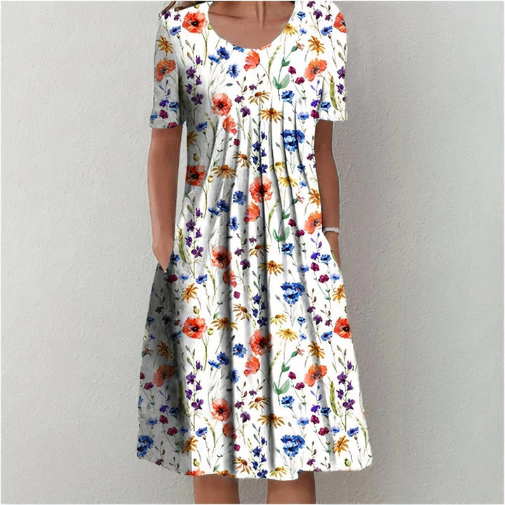 Élodie™ | Élégance intemporelle Robe Midi Femme