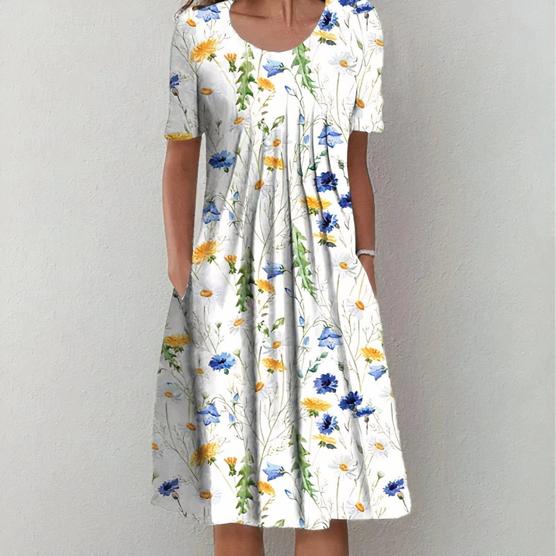 Élodie™ | Élégance intemporelle Robe Midi Femme