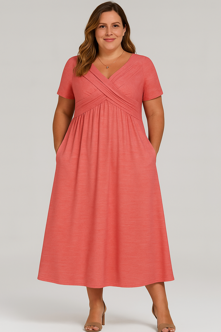 Élodie™ | Élégance sans effort Robe Midi Femme