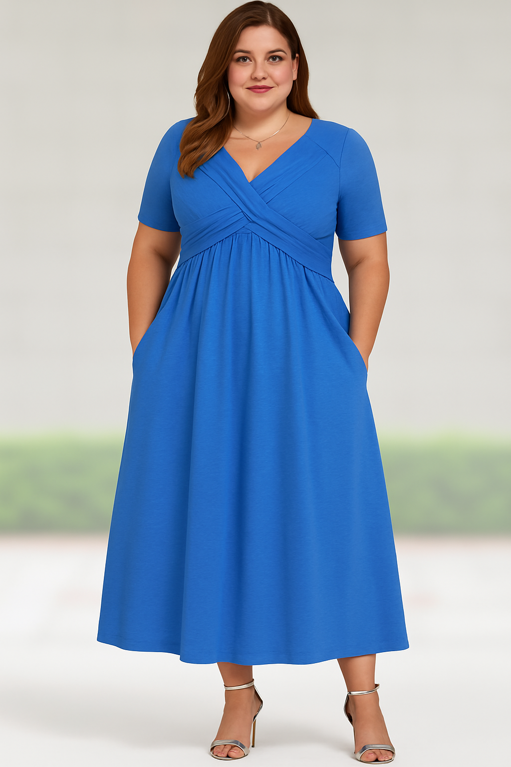 Élodie™ | Élégance sans effort Robe Midi Femme