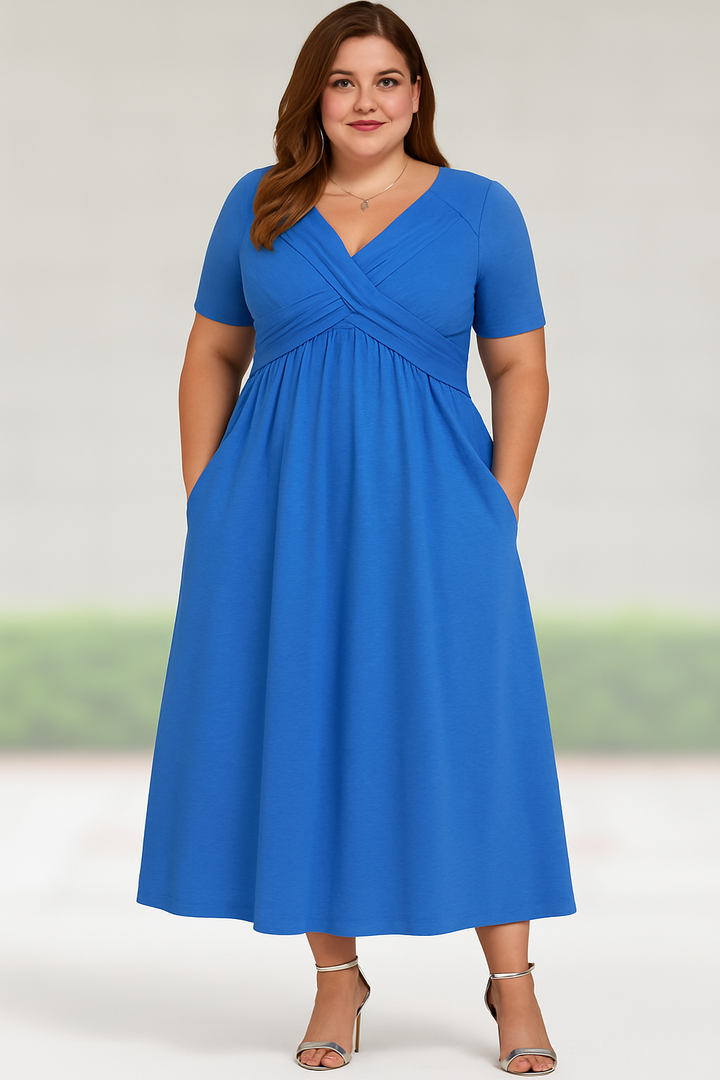 Élodie™ | Élégance sans effort Robe Midi Femme