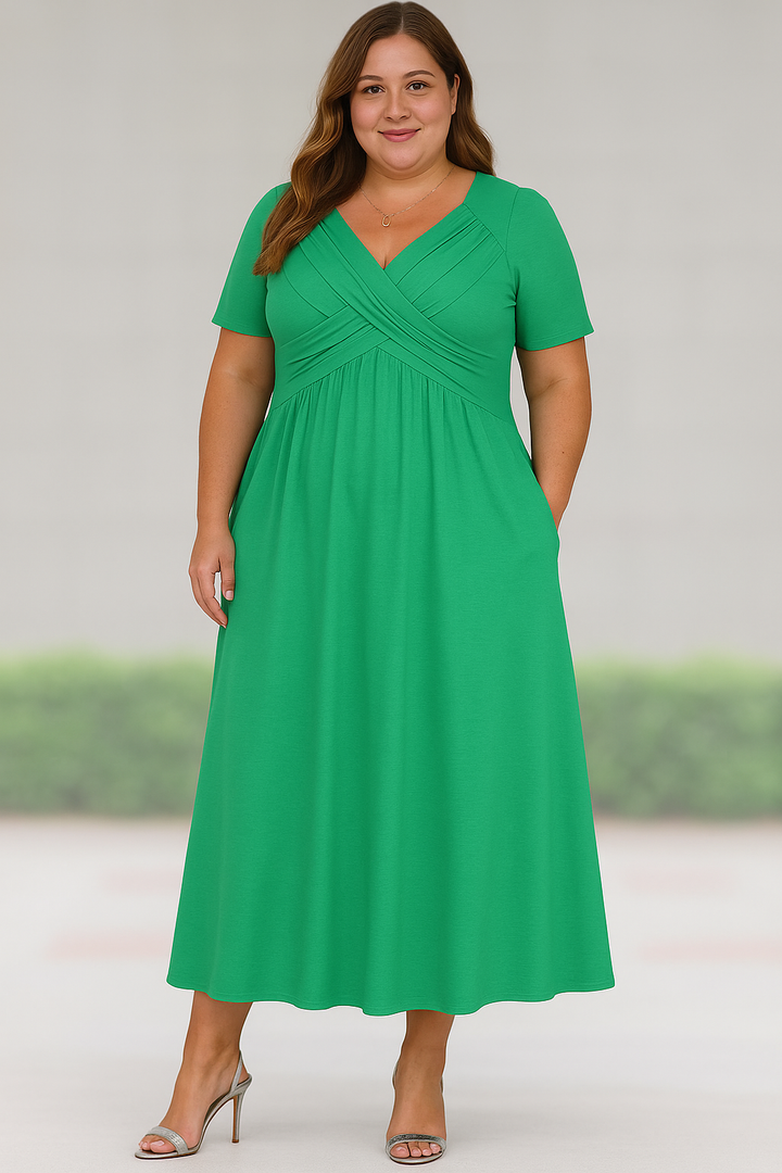Élodie™ | Élégance sans effort Robe Midi Femme