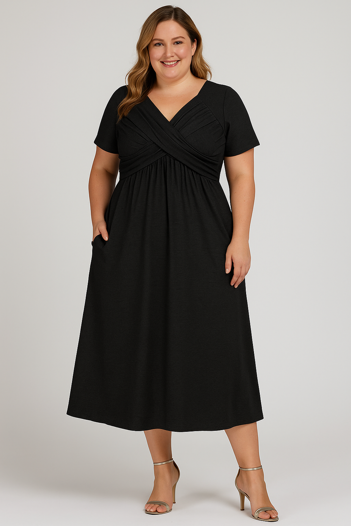 Élodie™ | Élégance sans effort Robe Midi Femme
