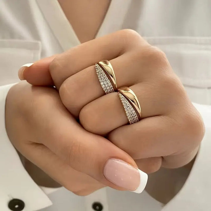 Émilie™ | Élégance éclatante Bague Femme