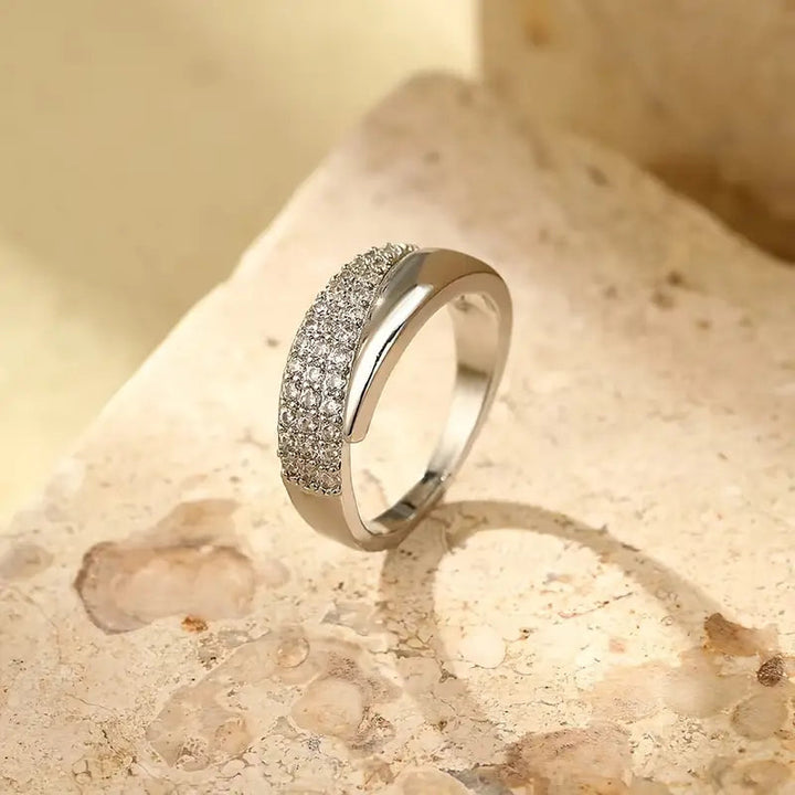 Émilie™ | Élégance éclatante Bague Femme
