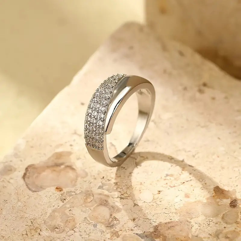 Émilie™ | Élégance éclatante Bague Femme