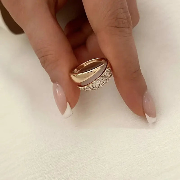 Émilie™ | Élégance éclatante Bague Femme