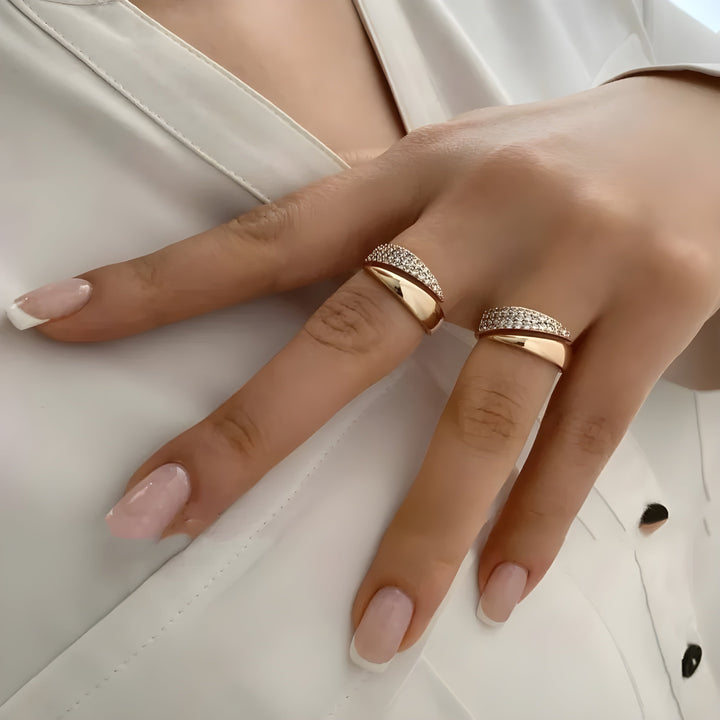 Émilie™ | Élégance éclatante Bague Femme