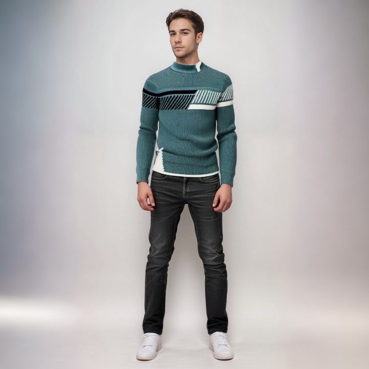 Émile™ | Pull Moderne en Maille