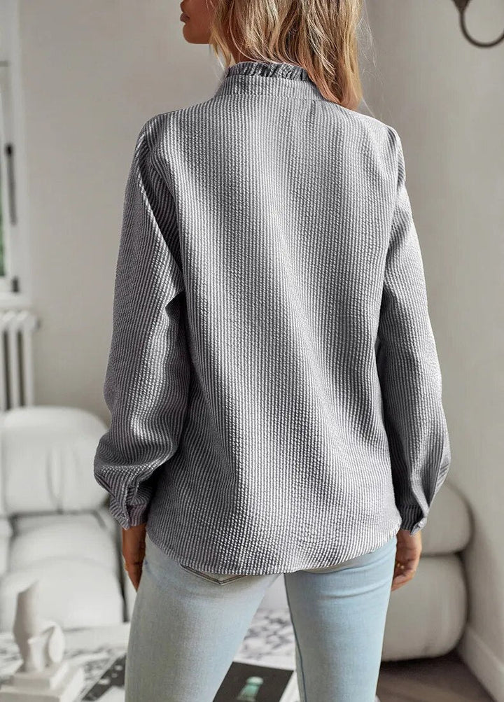 Audrey™ | Blouse élégante à manches longues
