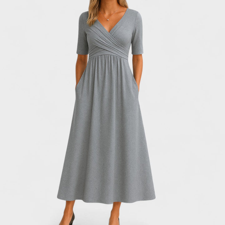 Nina™ | Robe midi élégante