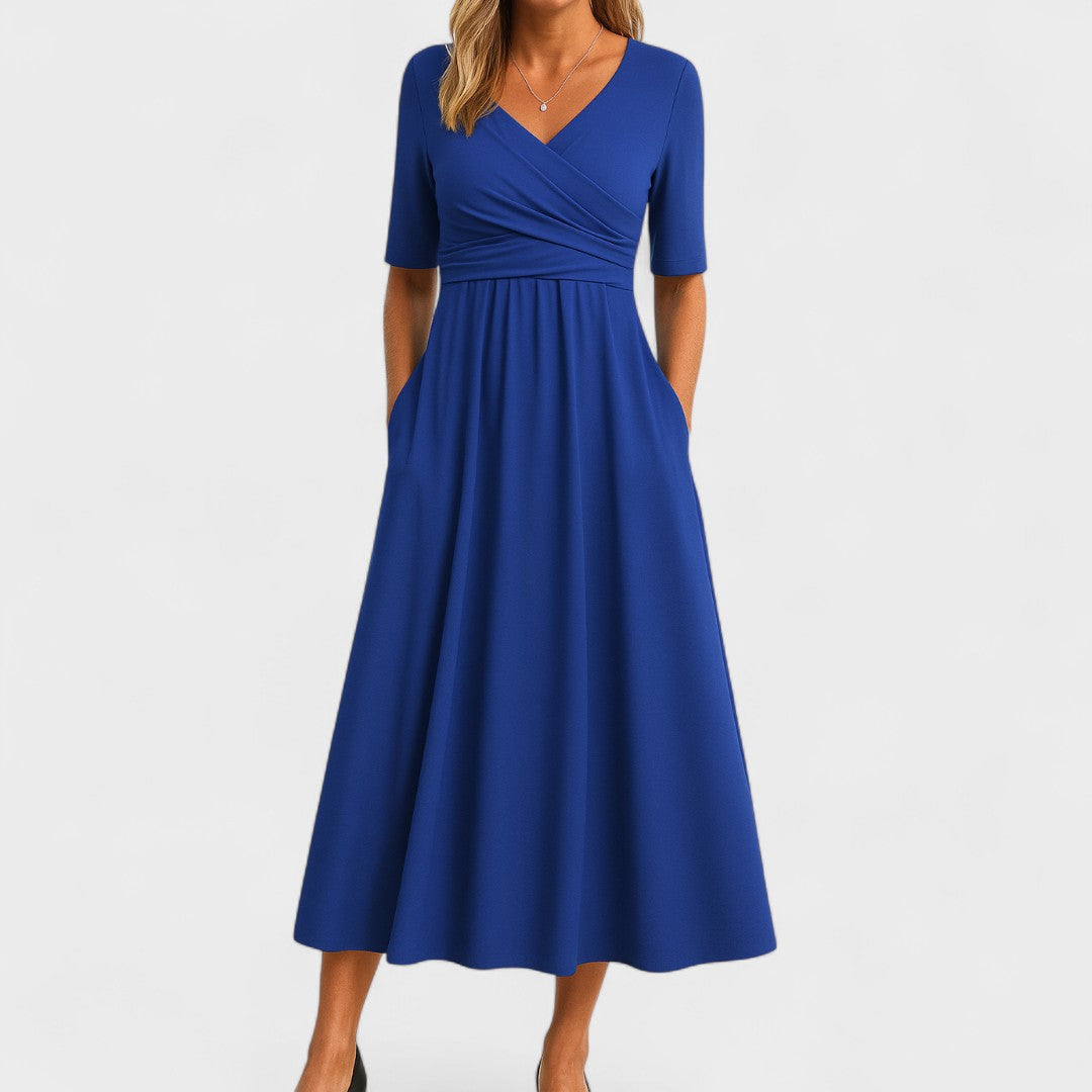 Nina™ | Robe midi élégante