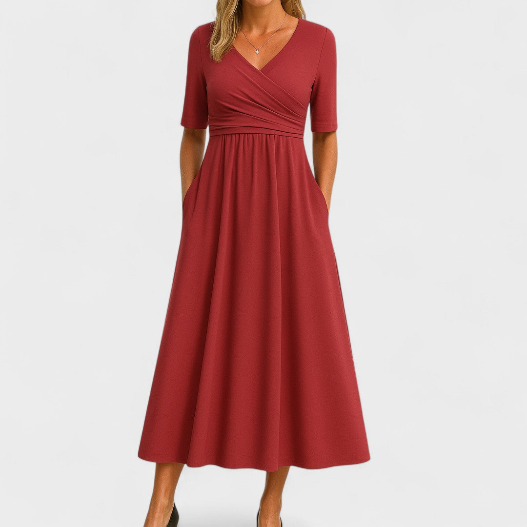 Nina™ | Robe midi élégante