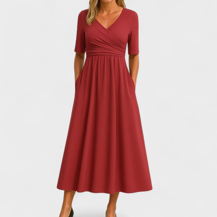 Nina™ | Robe midi élégante