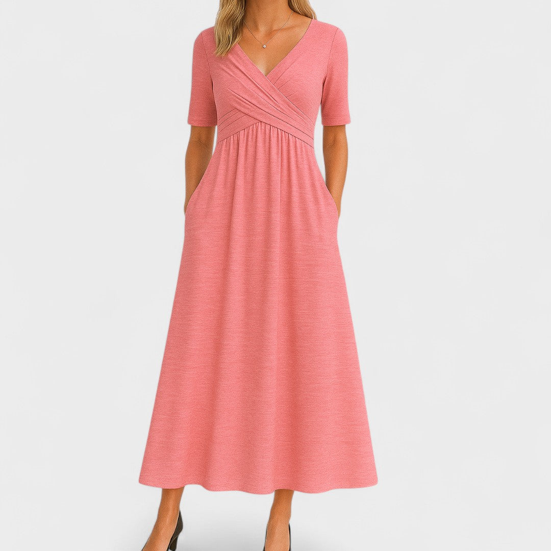 Nina™ | Robe midi élégante