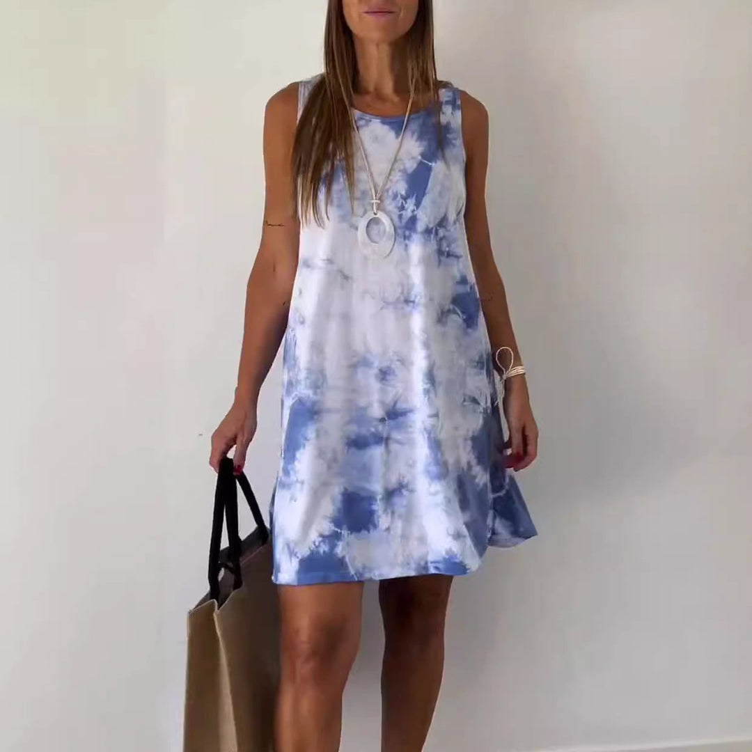 Malika™ | Robe tie-dye élégante