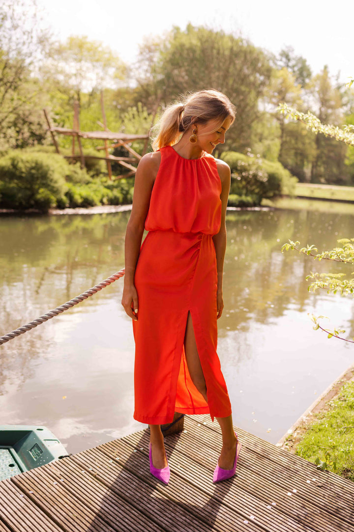 Léonie™ | Élégance moderne Robe Longue Femme