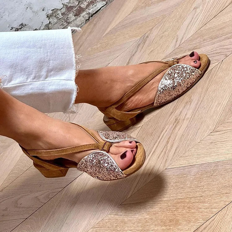 Lucie™ | Confort Éblouissant Sandales