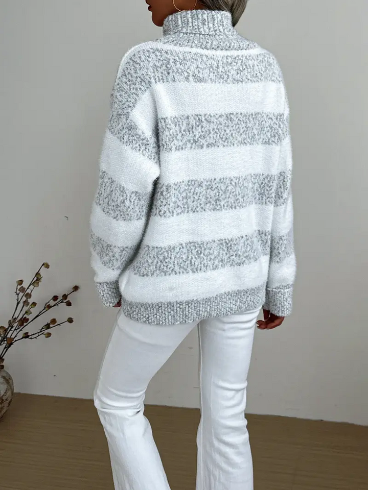Solène™ | Pull Rayé