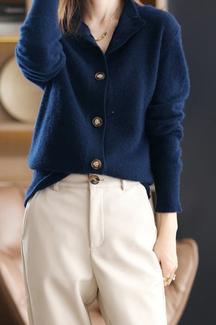 Margaux™ | Cardigan Classique à Boutons