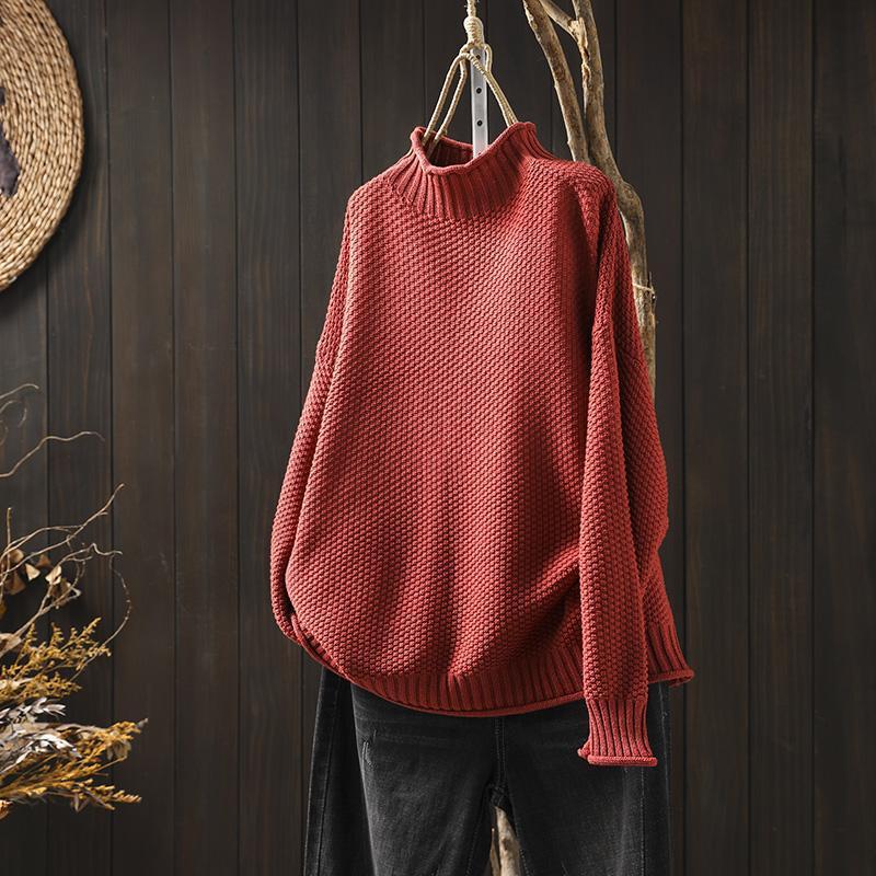 Aline™ | Pull Doux et Élégant en Maille Waffle