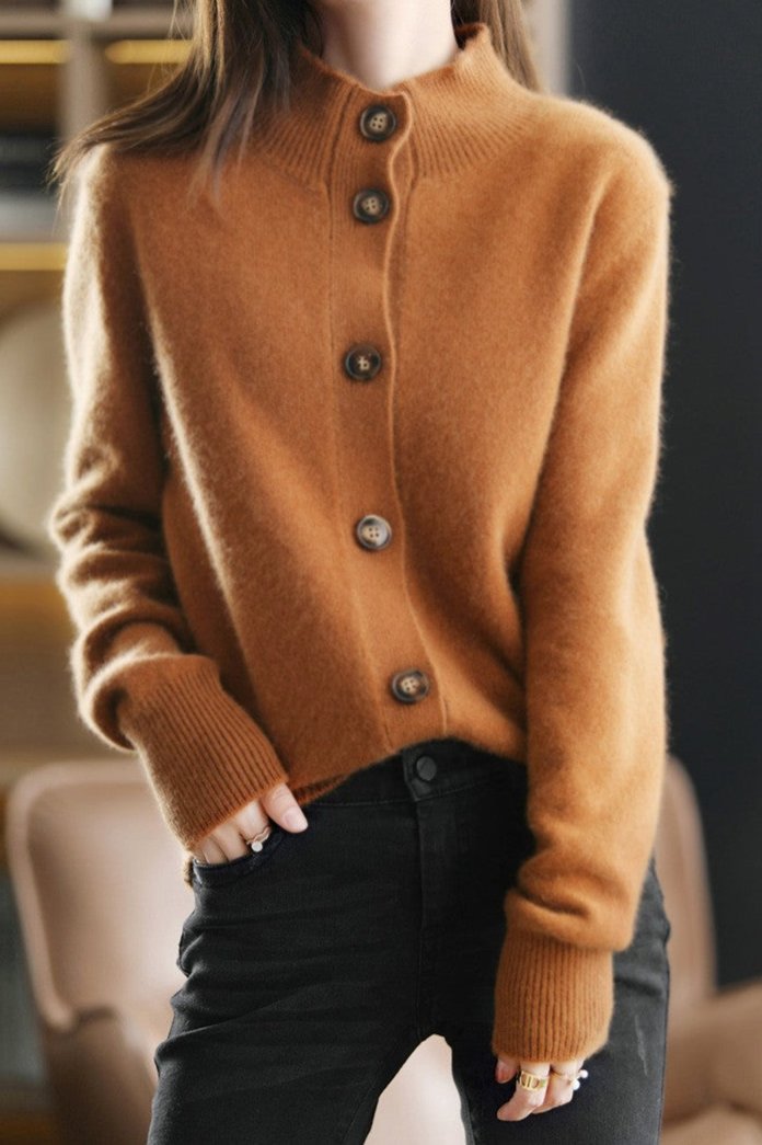 Margaux™ | Cardigan Classique à Boutons