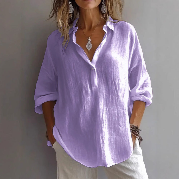 Florine™ – Blouse décontractée et élégante