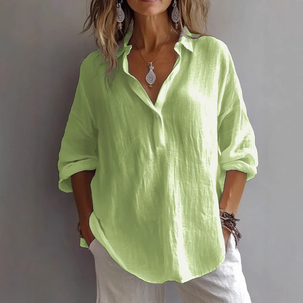 Florine™ – Blouse décontractée et élégante
