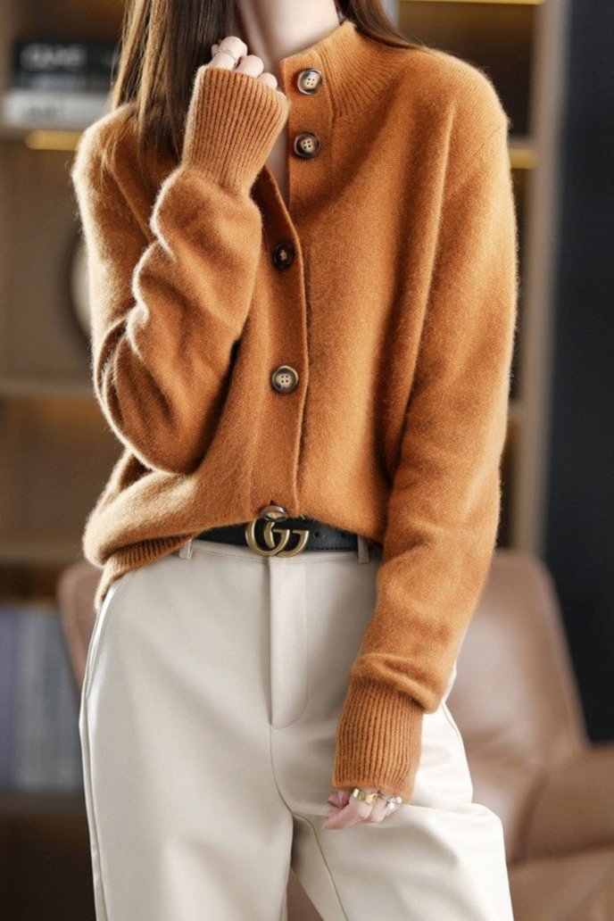 Margaux™ | Cardigan Classique à Boutons