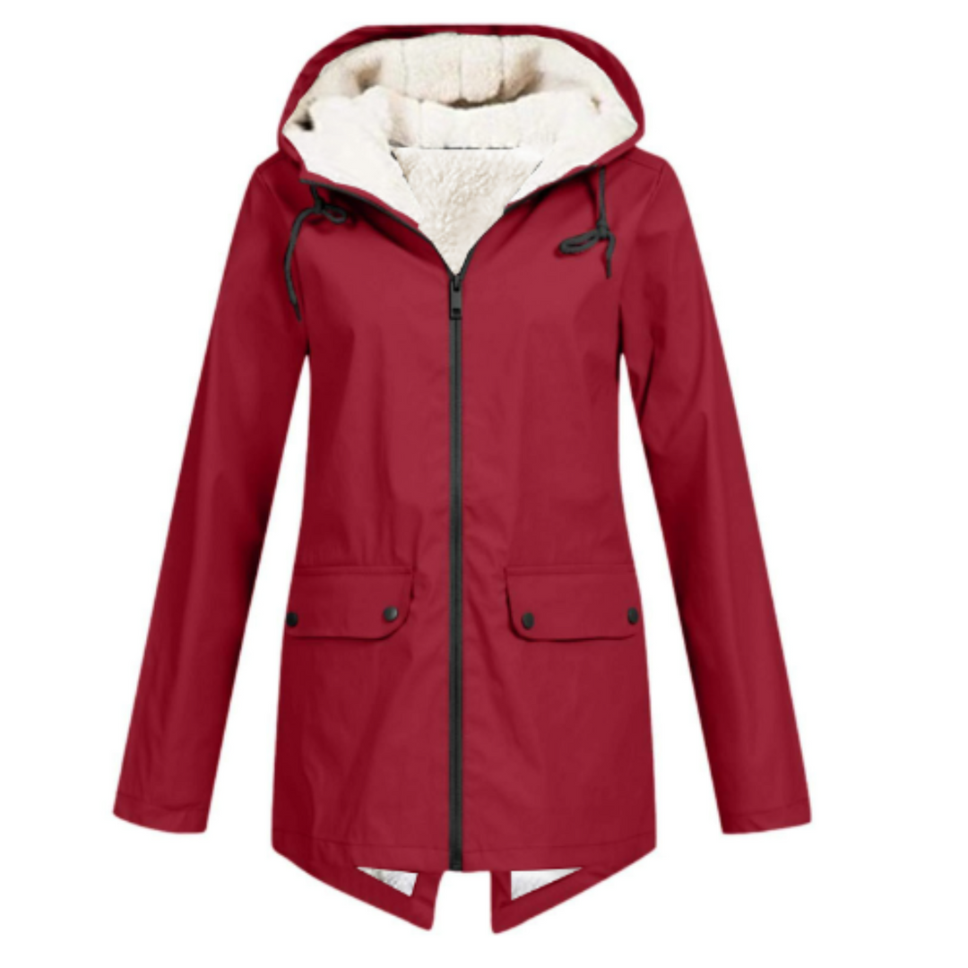 Éveline™ | Veste de Pluie Imperméable et Coupe-Vent