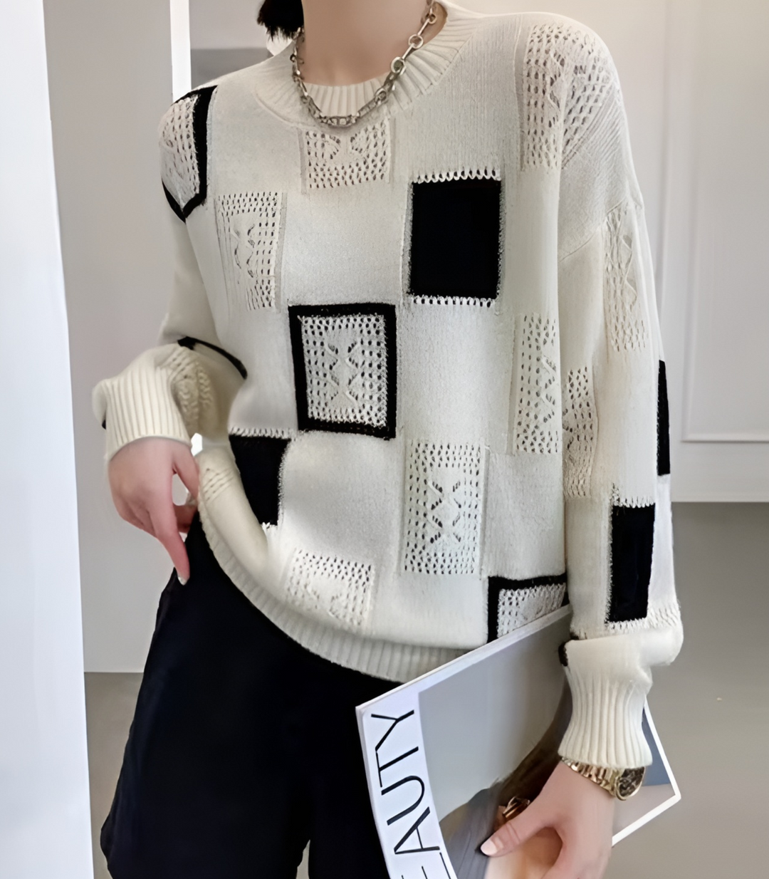 Léa™ | Pull Moderne et Confortable
