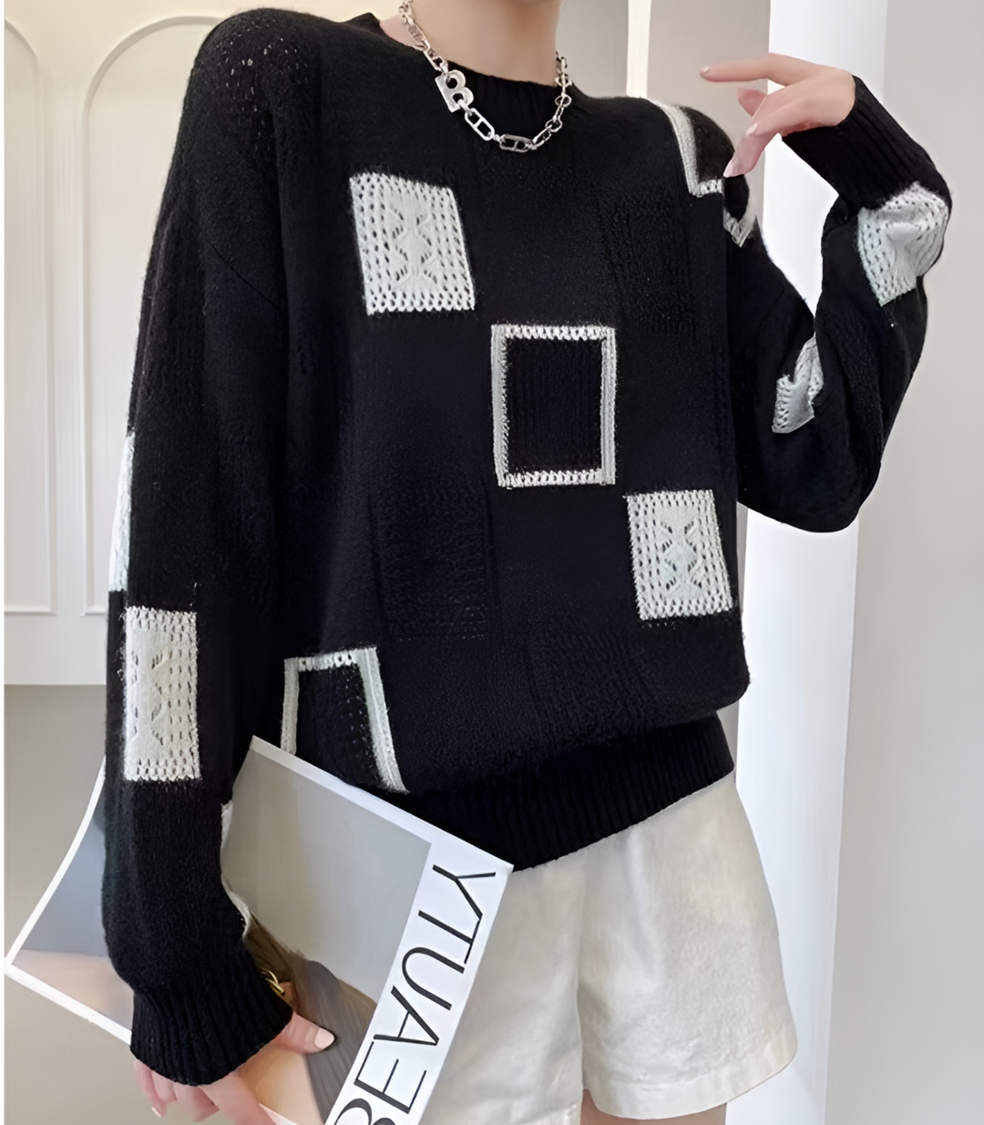 Léa™ | Pull Moderne et Confortable