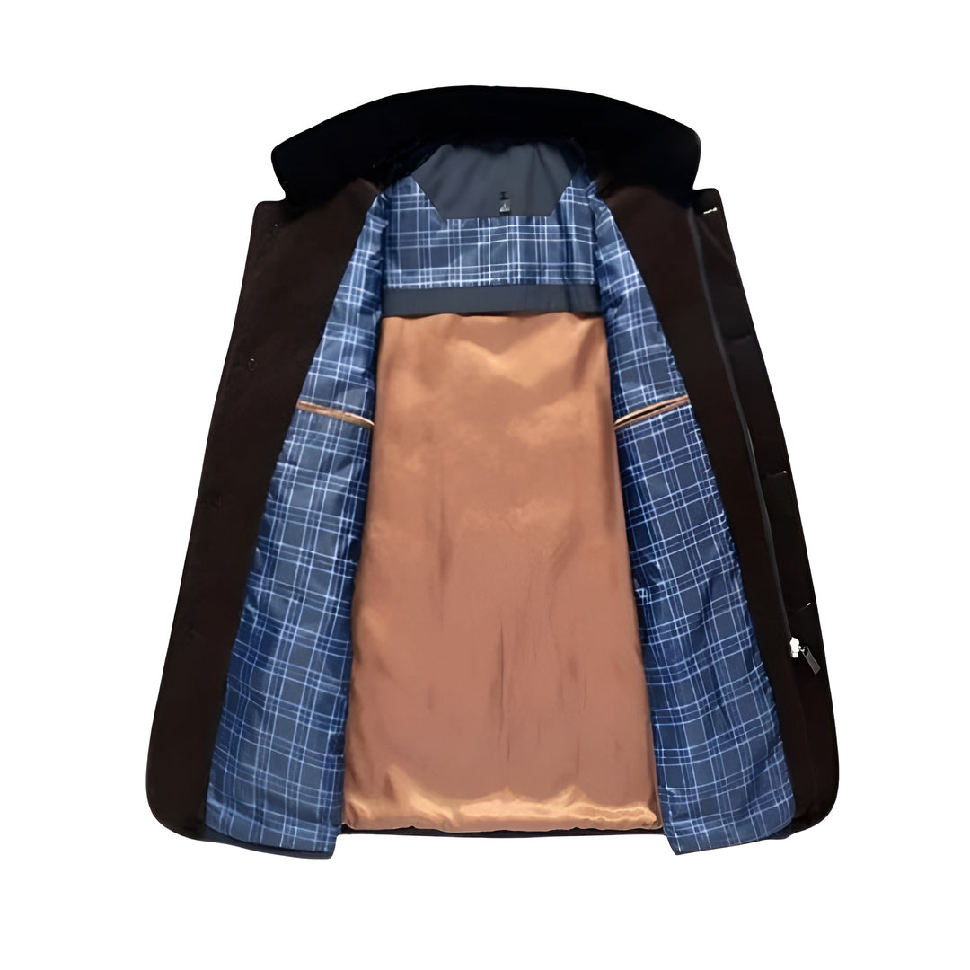 Gabriel™ | Veste homme classique avec col en polaire amovible