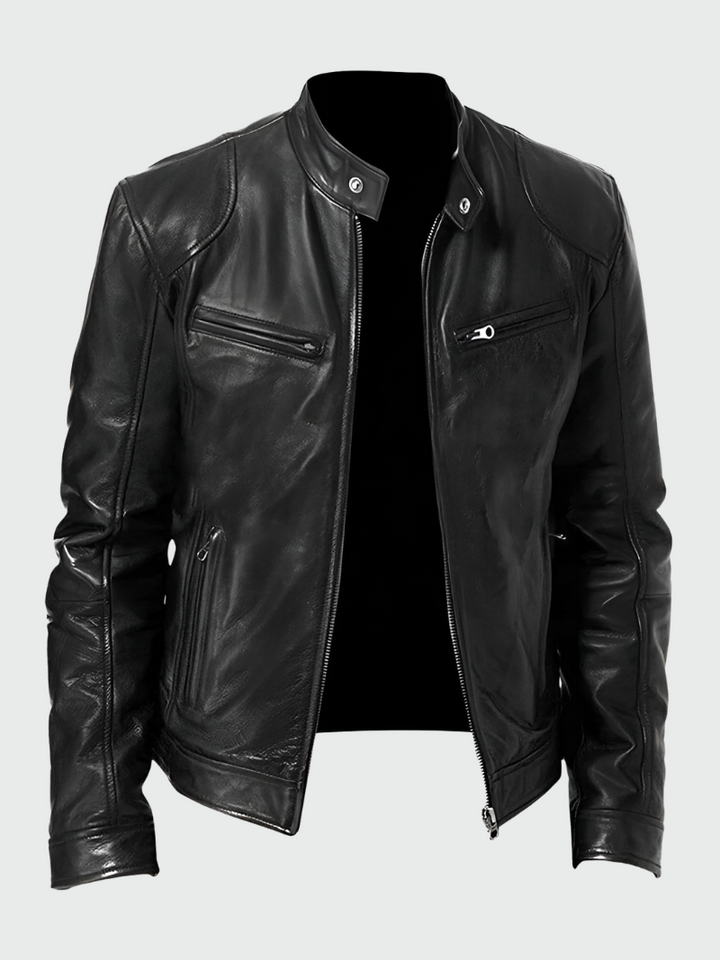 Édouard™ | Veste en Cuir au Caractère Unique