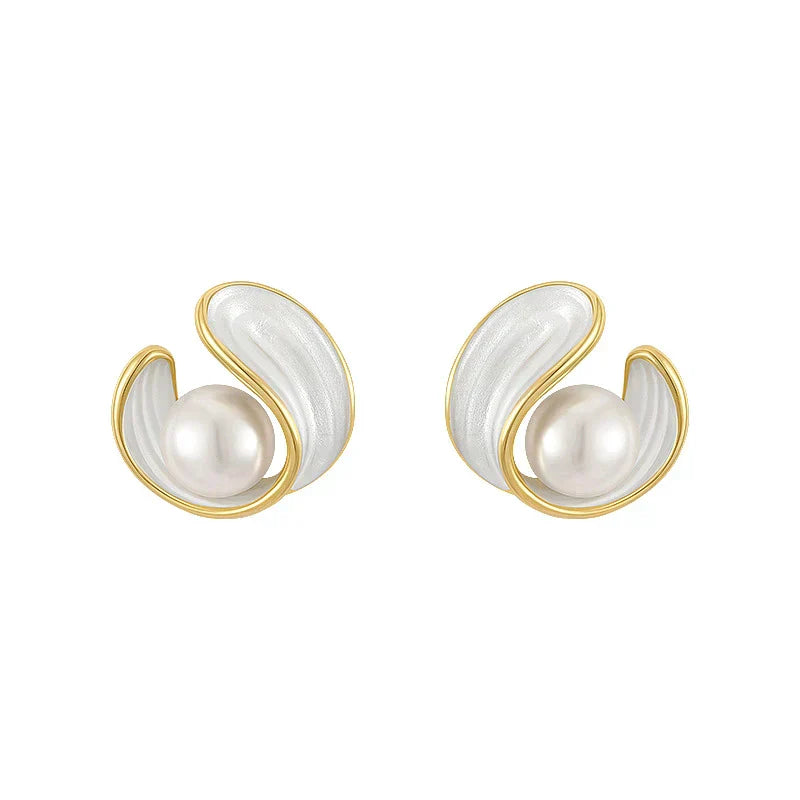 Olivia™ | Boucles d'Oreilles Pendantes en Perles Élégantes