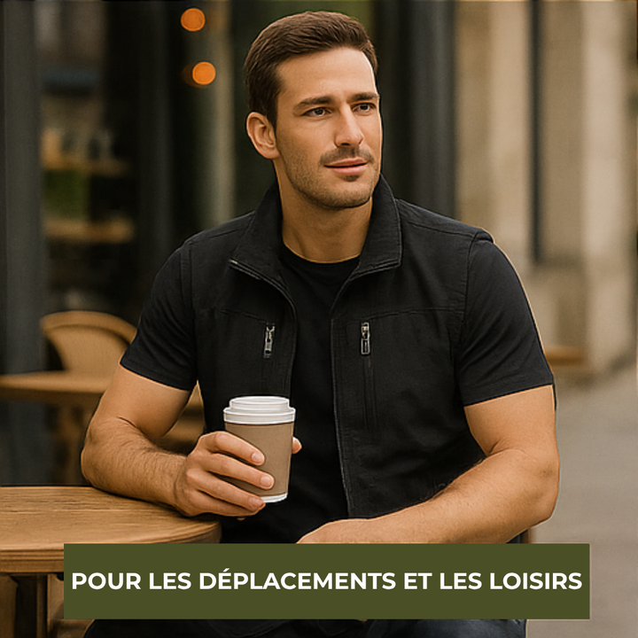 Henry™ | Gilet Sans Manche Confort Optimal
