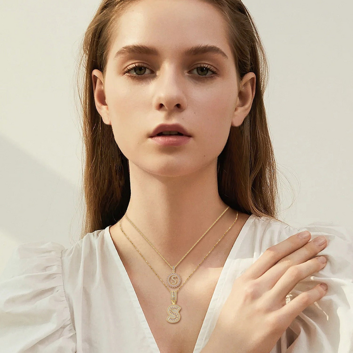 Rosa™ | Élégance discrète Collier Personnalisé
