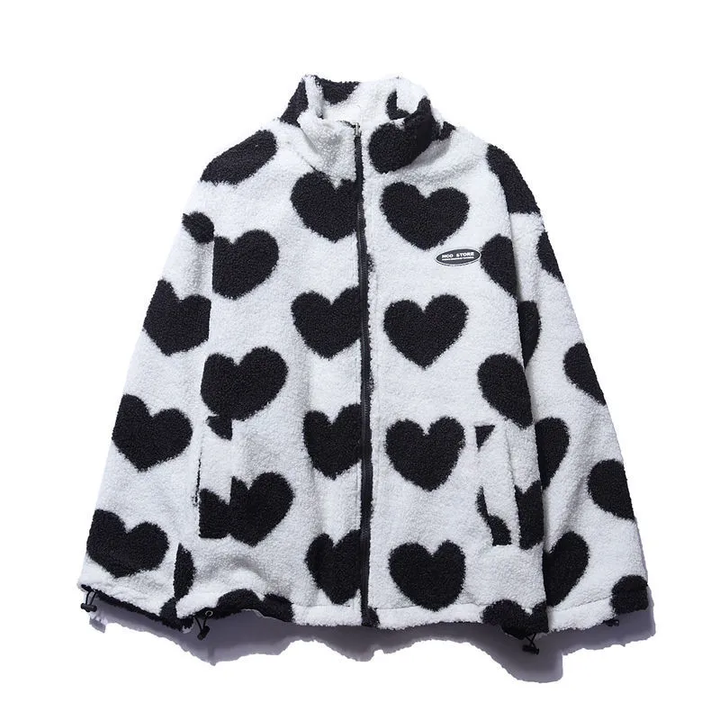 Océane™ | Manteau Réversible Cœur - Collection Exclusive