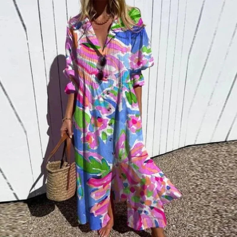 Diane™ - Robe Élégante FloraLuxe