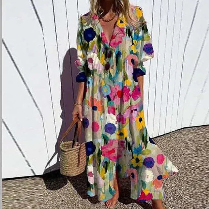 Diane™ - Robe Élégante FloraLuxe