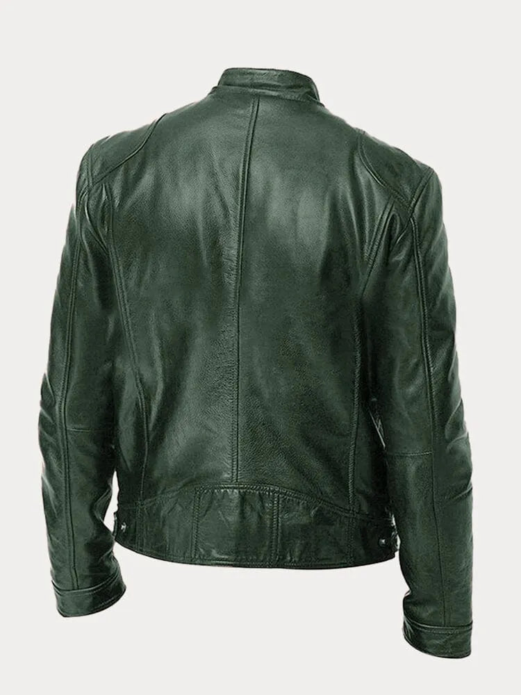 Édouard™ | Veste en Cuir au Caractère Unique